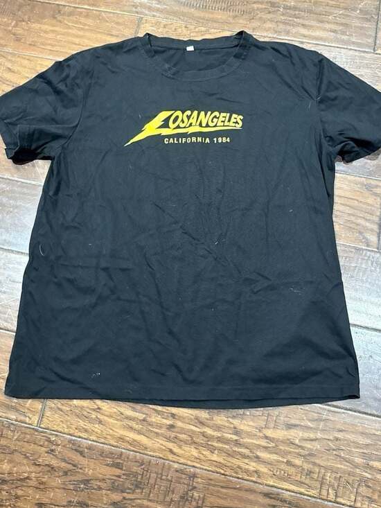 Unbranded Other - Los Angeles California 1984 Lightning Bolt Graphic T-Shirt XL